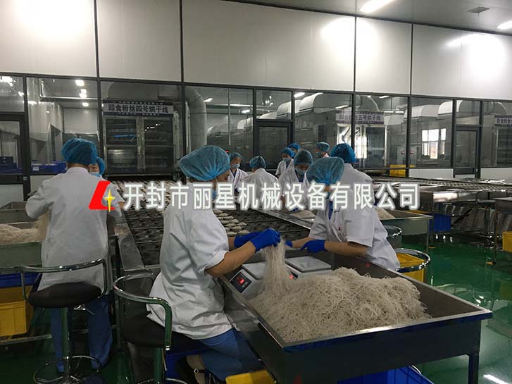鋪漿式即(速)食粉絲生產(chǎn)線(xiàn)