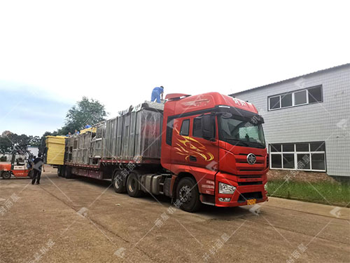 麗星粉條機(jī)裝車發(fā)貨