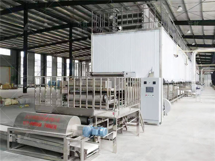 麗星粉條機(jī)生產(chǎn)線使用紅薯淀粉加工，不需要使用明礬