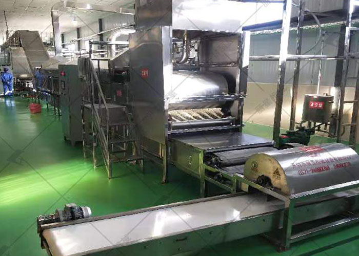 鋪漿式寬粉鮮粉加工機(jī)械設(shè)備產(chǎn)量大適合用來辦食品廠